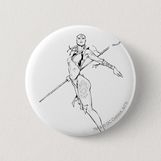 Chapa Redonda De 5 Cm Tribu 8 del añil (Anverso)