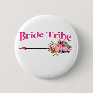 Chapa Redonda De 5 Cm Tribu Boho Bride