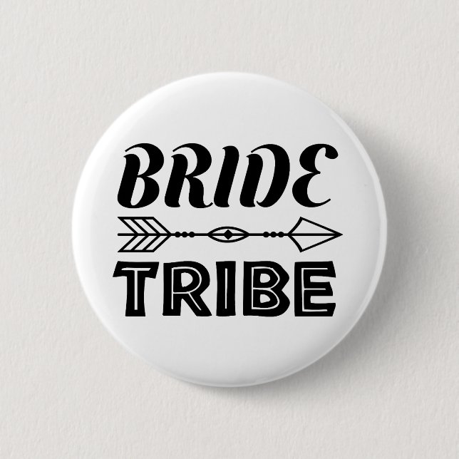 Chapa Redonda De 5 Cm Tribu de la Novia (Anverso)