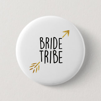 Chapa Redonda De 5 Cm {Tribu de novias} Negro y Oro