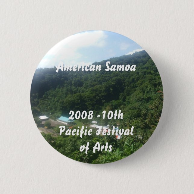 Chapa Redonda De 5 Cm triparoundtown 100, American Samoa… - Modificado (Anverso)
