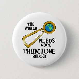 Chapa Redonda De 5 Cm Trombone Solos