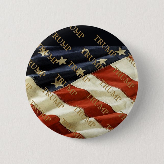 CHAPA REDONDA DE 5 CM TRUMP (Anverso)