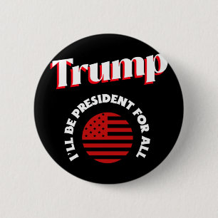 Chapa Redonda De 5 Cm Trump