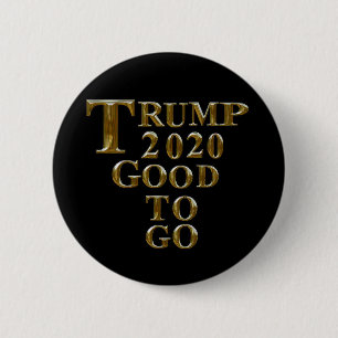 CHAPA REDONDA DE 5 CM TRUMP 2020 BUENO POR IR