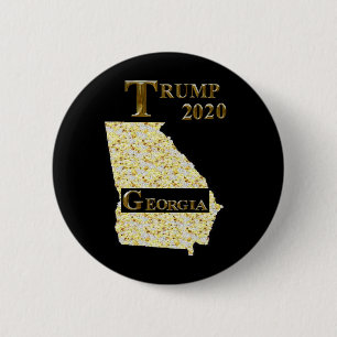CHAPA REDONDA DE 5 CM TRUMP 2020 GEORGIA