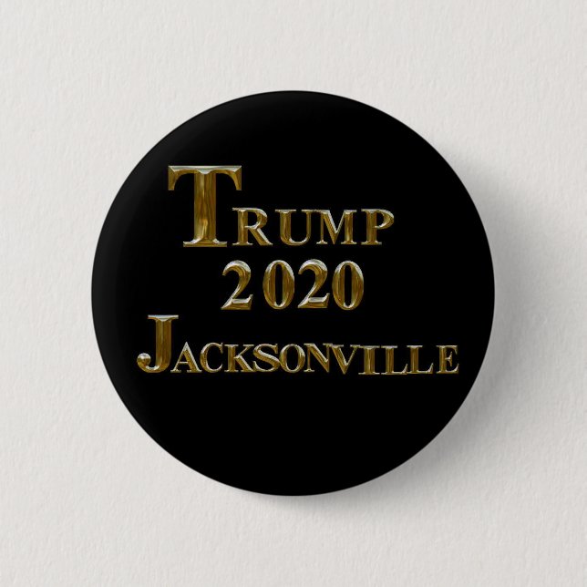 CHAPA REDONDA DE 5 CM TRUMP 2020 JACKSONVILLE (Anverso)