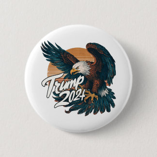 CHAPA REDONDA DE 5 CM TRUMP 2024