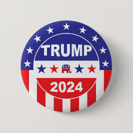 CHAPA REDONDA DE 5 CM TRUMP 2024