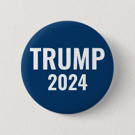 Chapa Redonda De 5 Cm Trump 2024