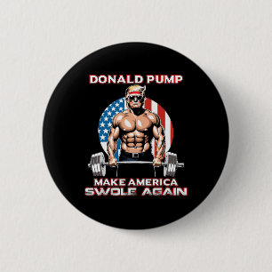 Chapa Redonda De 5 Cm Trump 2024 La bomba de Donald hizo que Estados Uni