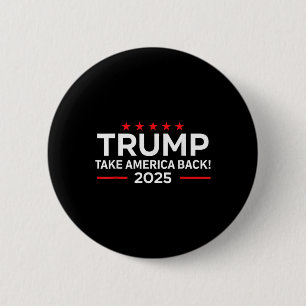 Chapa Redonda De 5 Cm Trump 2025 - Donald Trump 2025 se burla de Estados