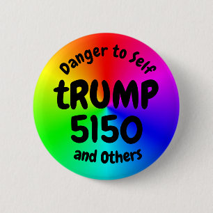 Chapa Redonda De 5 Cm tRUMP 5150 (texto de edición)
