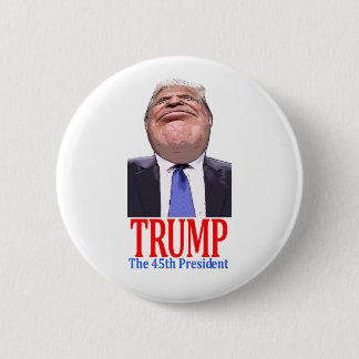 Chapa Redonda De 5 Cm Trump, el 45° presidente de Estados Unidos