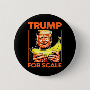 Chapa Redonda De 5 Cm Trump es gracioso 10 estrellas de Nana (para escal