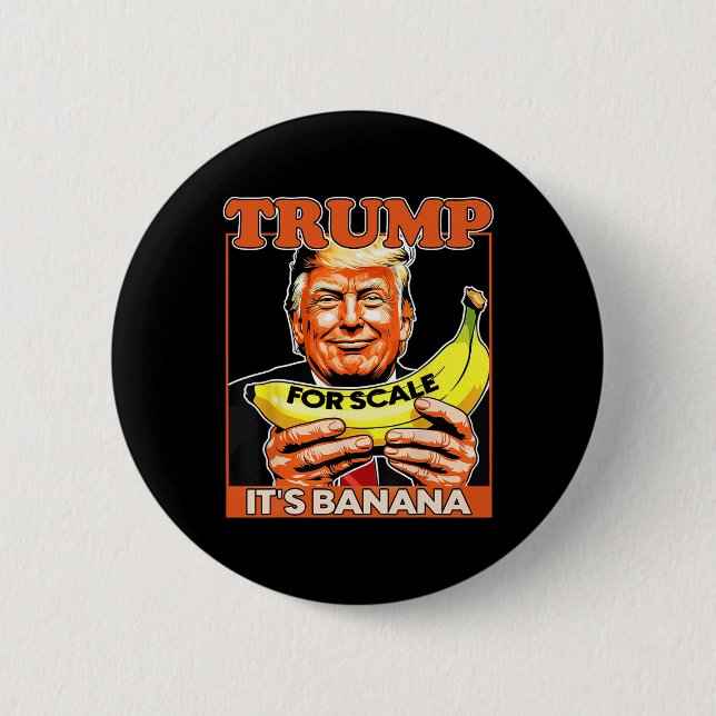 Chapa Redonda De 5 Cm Trump es gracioso el estrellamiento de Nana 7 (Anverso)