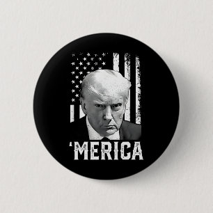 Chapa Redonda De 5 Cm Trump Feliz 4 De Julio Regalos De Bandera Estadoun
