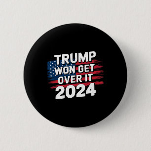 Chapa Redonda De 5 Cm Trump Ganó Acéptalo 2025 1 