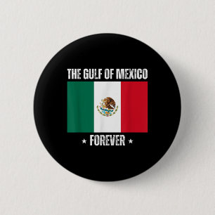Chapa Redonda De 5 Cm Trump Golfo De México Por Siempre Liberal Contra T