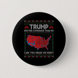 Chapa Redonda De 5 Cm Trump: mejor cobertura que 5 g de sudorosos Navida