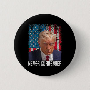 Chapa Redonda De 5 Cm Trump Mug - Disparo a Donald Trump - Nunca Sur