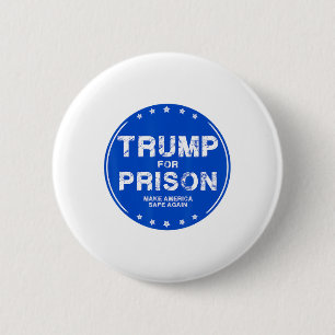 Chapa Redonda De 5 Cm Trump Para Prisión 2025 Divertido Trump