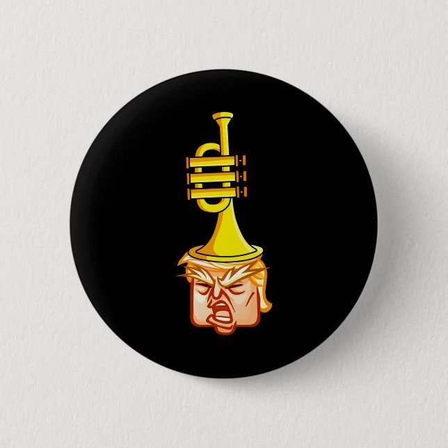 Chapa Redonda De 5 Cm Trump Parte 3 (Anverso)