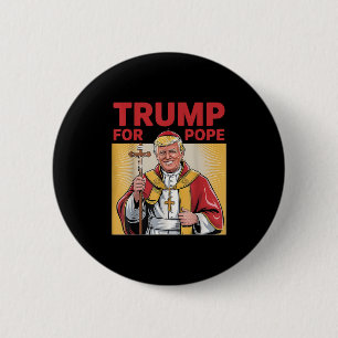 Chapa Redonda De 5 Cm Trump, presidente gracioso que quiere ser N