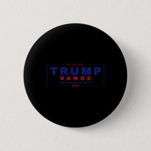 Chapa Redonda De 5 Cm Trump Vance 2024 Donald Trump J.d. Vance Take Amer