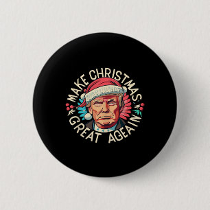 Chapa Redonda De 5 Cm Trump vuelve a hacer grandes Navidades al ganador