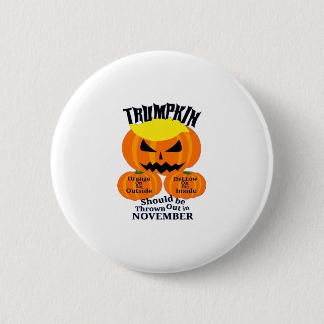 Chapa Redonda De 5 Cm Trumpkin Classic (Anverso)