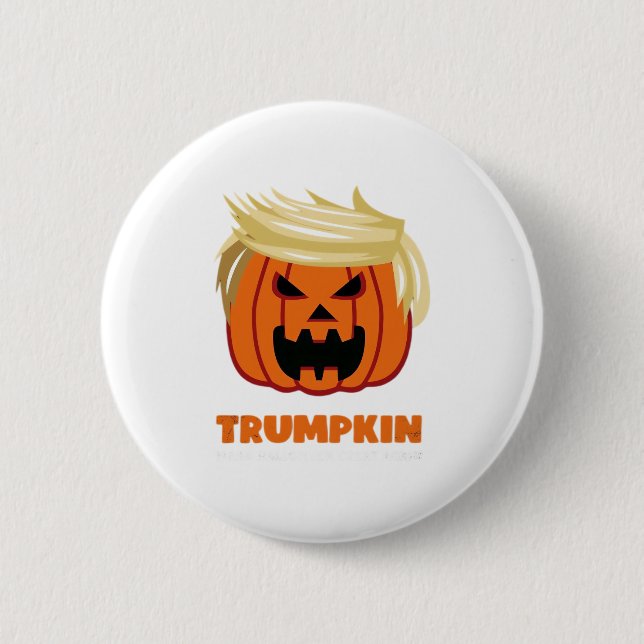 Chapa Redonda De 5 Cm Trumpkin Classic Design (Anverso)