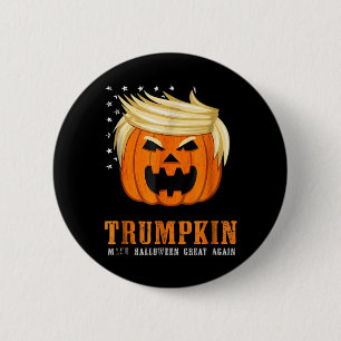 Chapa Redonda De 5 Cm Trumpkin: mejor mezcla triple de disfraces de Hall