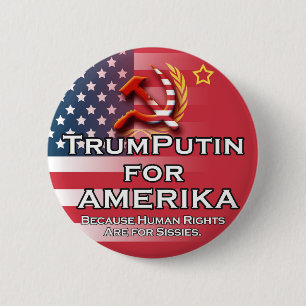 Chapa Redonda De 5 Cm TrumPutin '16