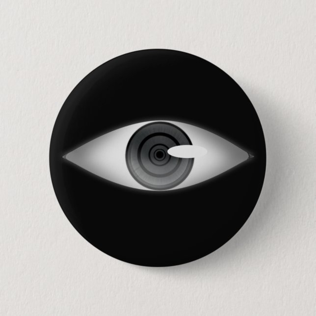 Chapa Redonda De 5 Cm Truth Eye (Anverso)