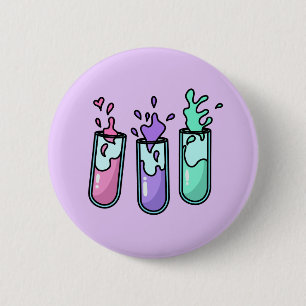 Chapa Redonda De 5 Cm Tubos de ensayo turbulentos