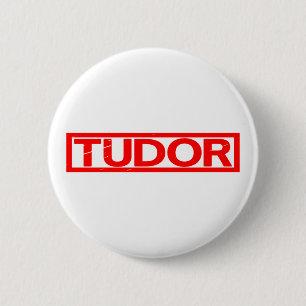 Chapa Redonda De 5 Cm Tudor Stamp