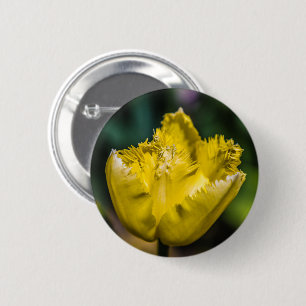 Chapa Redonda De 5 Cm Tulip amarillo