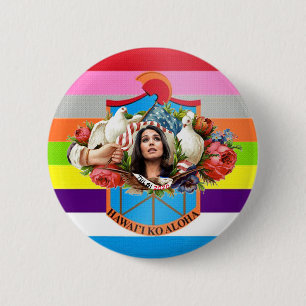 Chapa Redonda De 5 Cm Tulsi Gabbard 2020