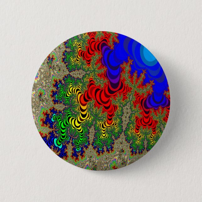 Chapa Redonda De 5 Cm Túnel Vision (Anverso)