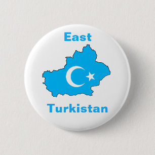 Chapa Redonda De 5 Cm Turkistan del este
