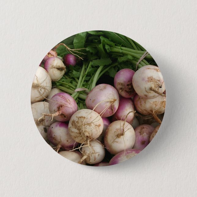 Chapa Redonda De 5 Cm Turnips (Anverso)