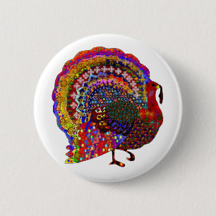 Chapa Redonda De 5 Cm Turquía Jeweled