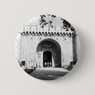 Chapa Redonda De 5 Cm Turquía Vintage Estambul puerta del palacio de Top