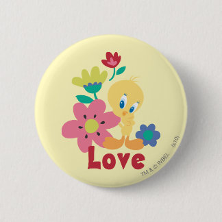 Chapa Redonda De 5 Cm TWEETT™ Red Love