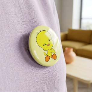 Chapa Redonda De 5 Cm Tweety