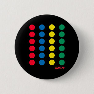 Chapa Redonda De 5 Cm Twister Halloween Twister Board Costume