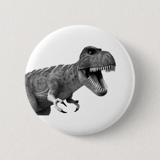 Chapa Redonda De 5 Cm Tyrannosaurus Rex