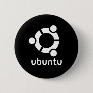 Chapa Redonda De 5 Cm Ubuntu Linux Open Source
