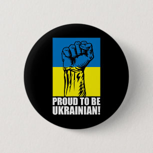 Chapa Redonda De 5 Cm Ucrania Ucranianos Ucraniano Kiev Trysub Bandera 1